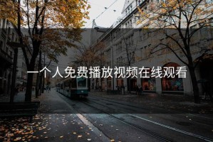 一个人免费播放视频在线观看